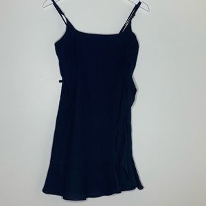 Mini dark blue dress
